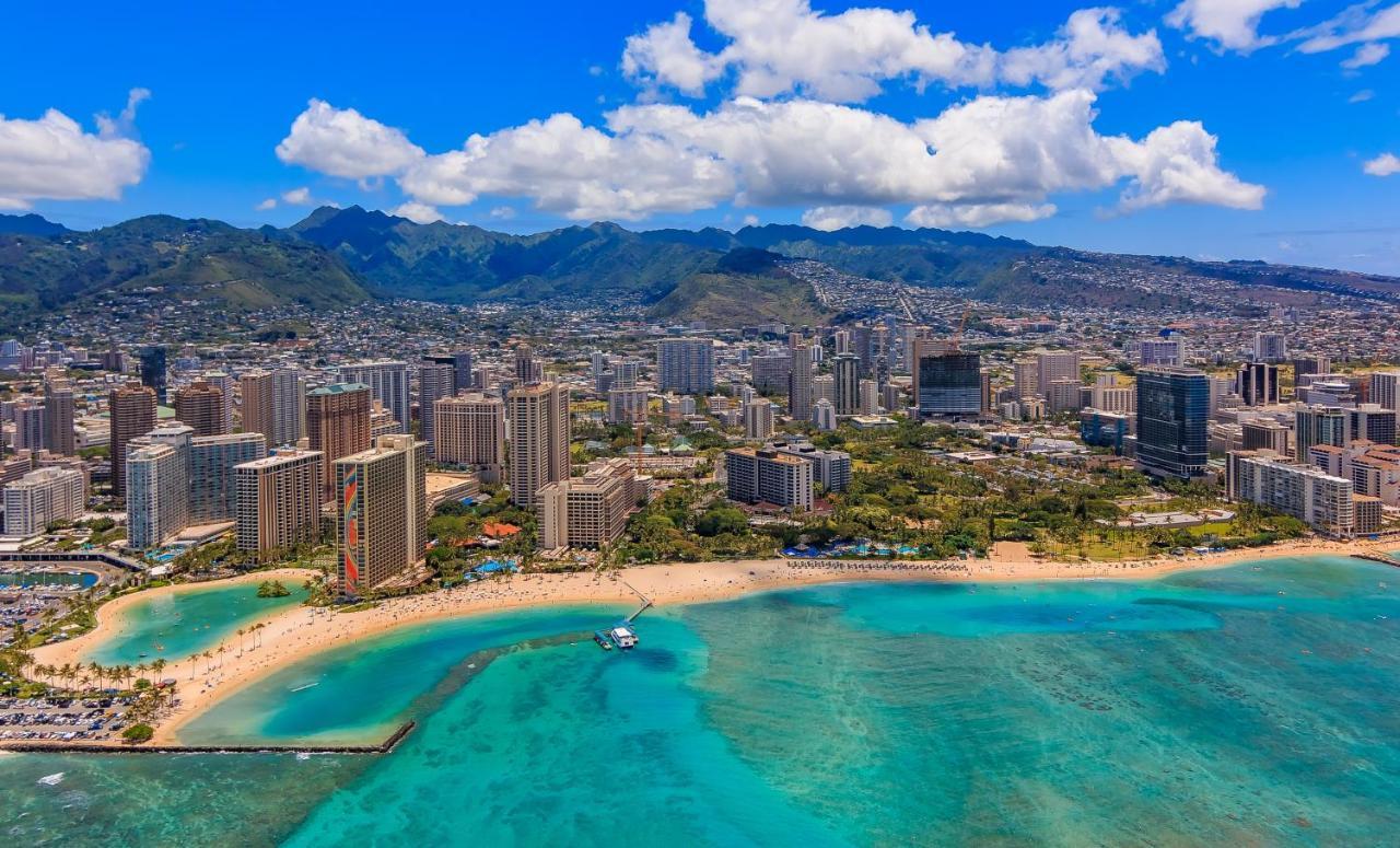 Waikiki Banyan 2111A Condo Гонолулу Экстерьер фото